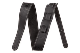 Monogram Leather Strap Black