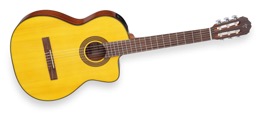 Classical Natural Gloss Solid Spruce Top Mahogany BS TP4T Preamp