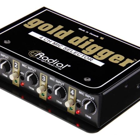 Gold Digger 4-Channel Mic Selector