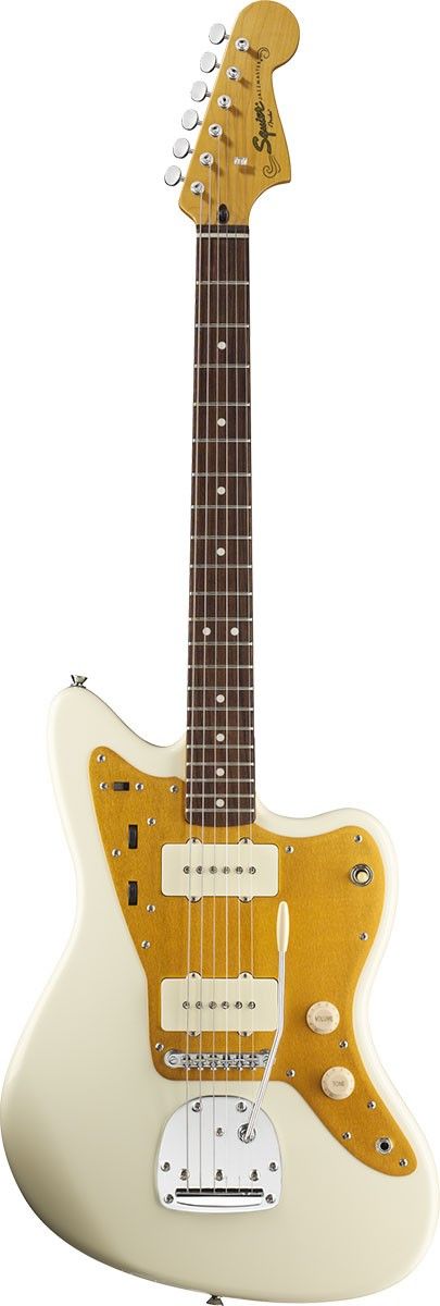 J Mascis Jazzmaster Laurel Fingerboard Vintage White