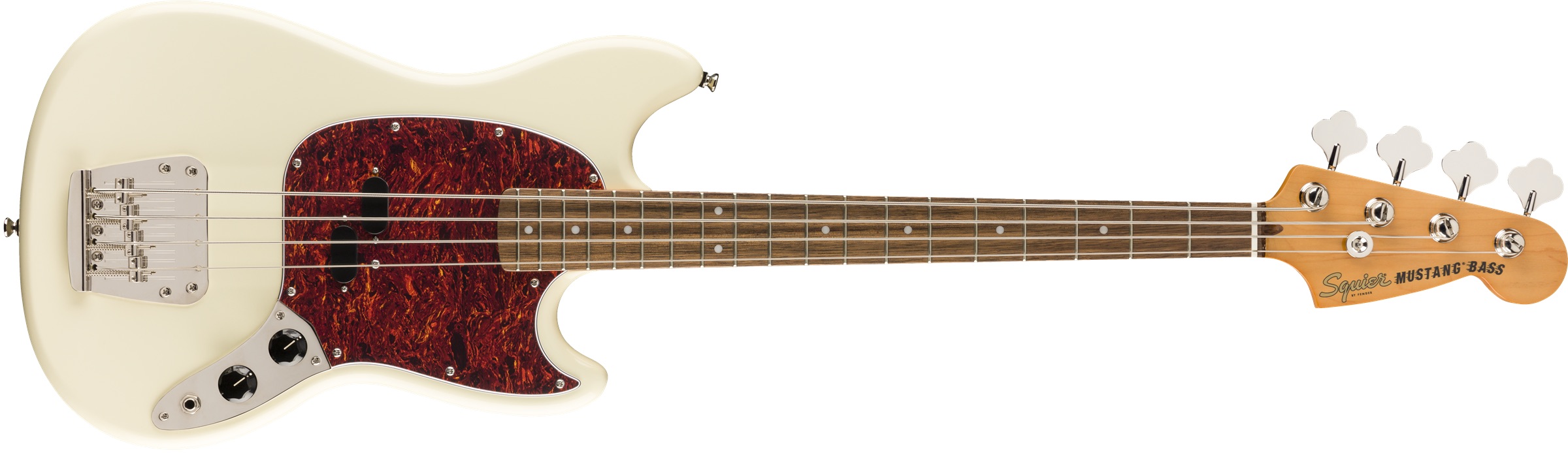 Classic Vibe 60s Mustang Bass Laurel Fingerboard Olympic White