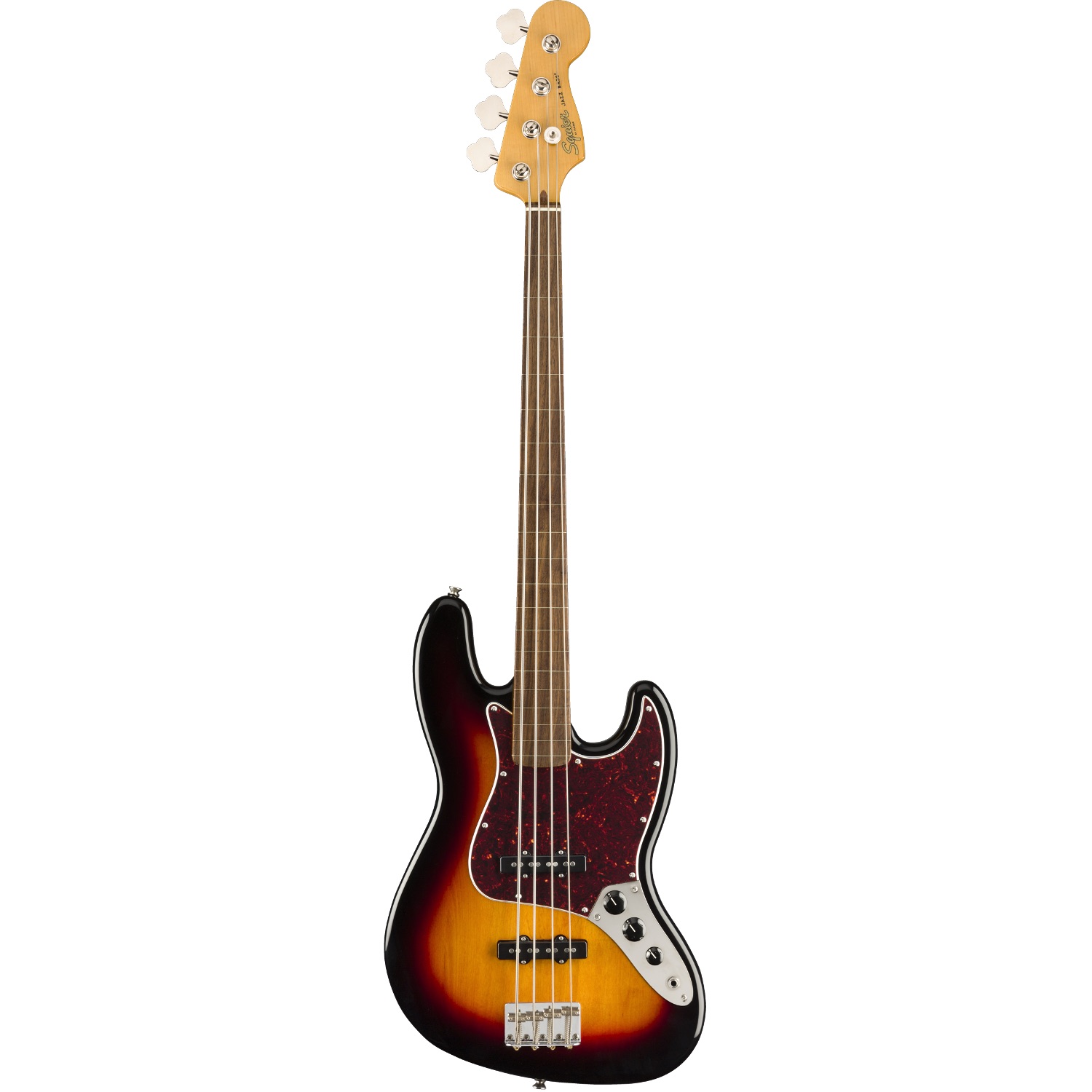 Classic Vibe 60s Jazz Bass Fretless Laurel Fingerboard 3TS