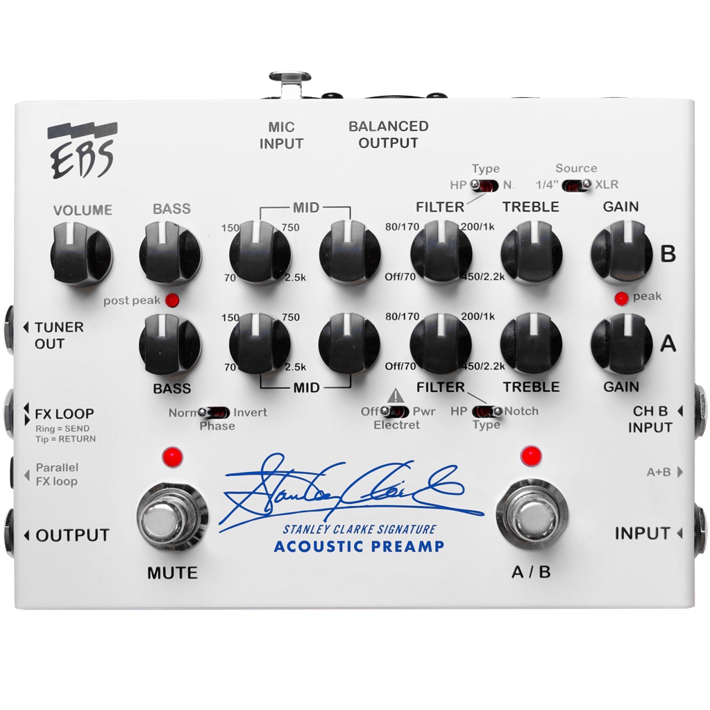 EBS-SCSP Stanley Clarke signature Preamp