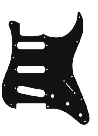 ST-313 Pickguard Strat - Vintage White