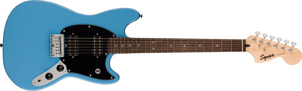 Squier Sonic Mustang HH Laurel Fingerboard Black Pickguard California