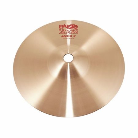06 2002 ACCENT CYMBAL WITH LEATHER STRAP