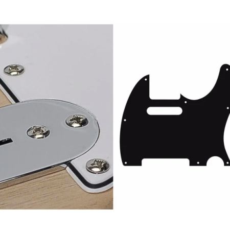 TE-310 Pickguard Tele - White 3-ply